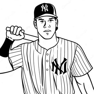 Page A Colorier Aaron Judge 42080-34892