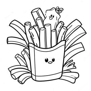 Page A Colorier Frites Au Fromage 42101-34911