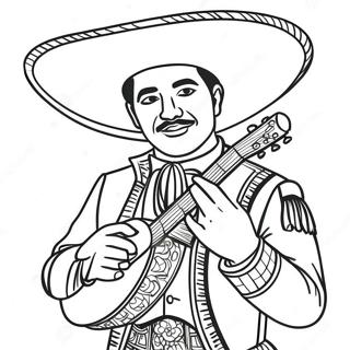 Page A Colorier Mariachi 42170-34970