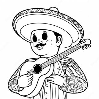 Page A Colorier Mariachi 42170-34971