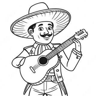 Page A Colorier Mariachi 42170-34972