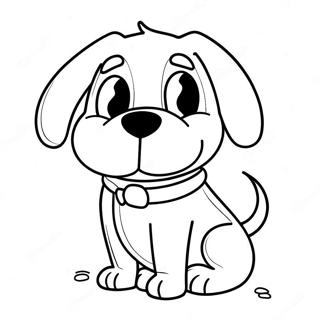 Page A Colorier Harry Le Chien Sale 42230-35015