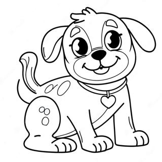 Page A Colorier Harry Le Chien Sale 42230-35016