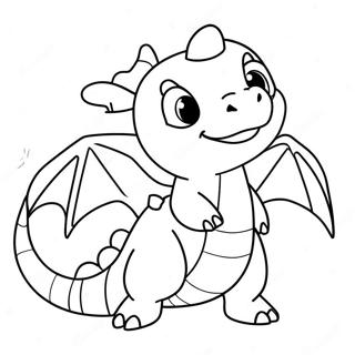 Page A Colorier De Cute Dragonite En Vol 42301-35085