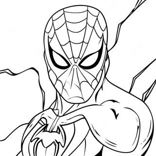 Page A Colorier Spiderman 2099 4230-3411