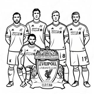 Page A Colorier Des Joueurs Du Liverpool Football Club 42371-35133