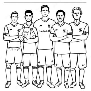 Page A Colorier Des Joueurs Du Liverpool Football Club 42371-35136