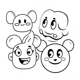 Page A Colorier Emoji Disney 42380-35313