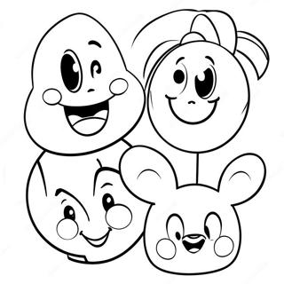 Page A Colorier Emoji Disney 42380-35315