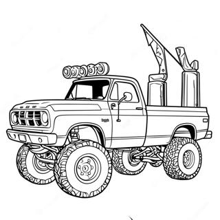 Page A Colorier Dun Camion Dodge Sureleve 42390-35143