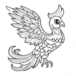 Page A Colorier Du Phenix Mythique 42400-35150