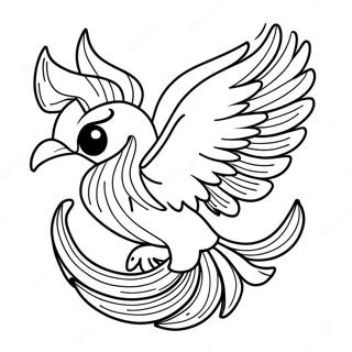 Page A Colorier Du Phenix Mythique 42400-35329