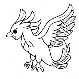 Page A Colorier Du Phenix Mythique 42400-35331