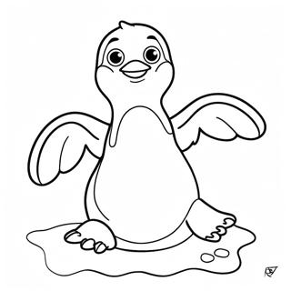 Page A Colorier Happy Feet 42430-35362