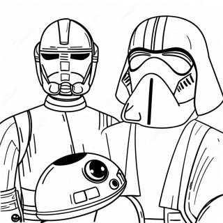 Star Wars Réaliste Pages À Colorier