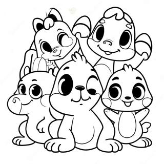 Jolis Amis Animaux Disney A Colorier 42762-35631