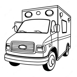 Page A Colorier Dambulance Emt 42901-35728