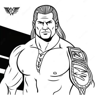 Page A Colorier Wwe En Niveaux De Gris 43061-35854