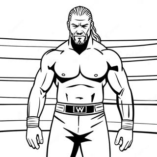 Page A Colorier Wwe En Niveaux De Gris 43061-35856