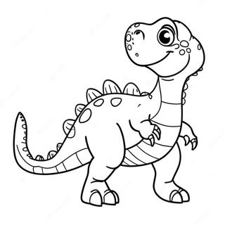 Page A Colorier Dun Grand Dinosaure 43242-35986