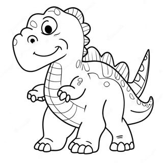 Page A Colorier Dun Grand Dinosaure 43242-35987