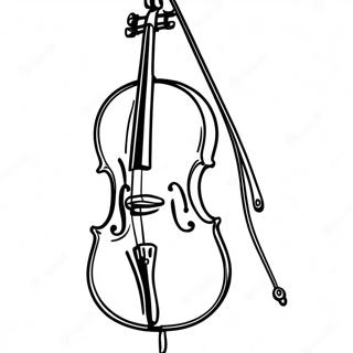 Page A Colorier De Violoncelle 43252-35996