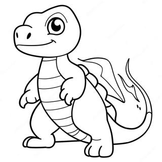 Page A Colorier De Charmeleon 43272-36010