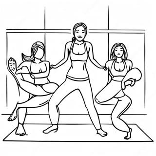 Page A Colorier Des Poses De Yoga Lululemon 43293-36035