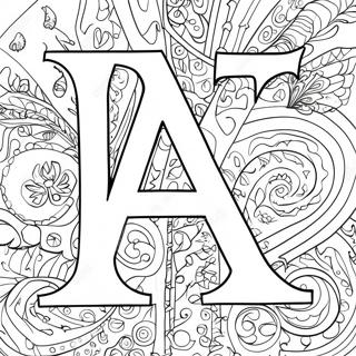 Page A Colorier Des Lettres Colorees De Lalphabet Aleph Bet 43323-36061