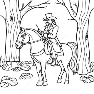 Page A Colorier De Sleepy Hollow 43332-36059