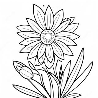 Page A Colorier De La Fleur Detat Du Nebraska 43392-36116