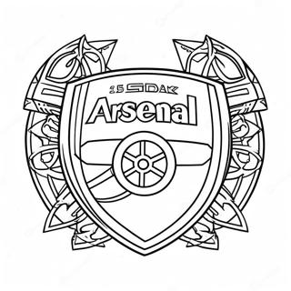 Arsenal Pages À Colorier