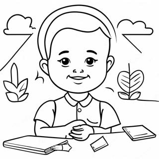 Page A Colorier Montessori 43552-36239