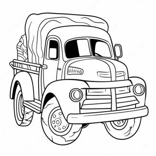 Page A Colorier Camion De Noel 43572-36260