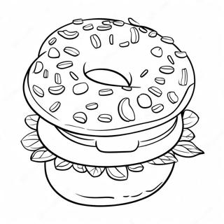 Page A Colorier Bagel 43582-36264