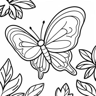 Page A Colorier Papillon Leafwing Colore 43623-36298