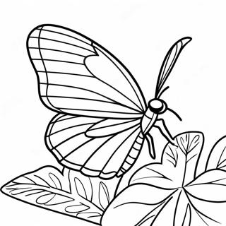 Page A Colorier Papillon Leafwing Colore 43623-36300