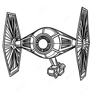 Page A Colorier Tie Fighter 43632-36302