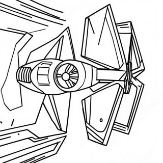 Page A Colorier Tie Fighter 43632-36304