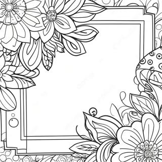 Page A Colorier Note De Remerciement Elegante 43653-36324