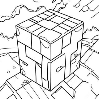 Minecraft Tnt Pages À Colorier