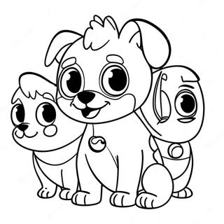 Page A Colorier Chiens Chiots 4380-3530