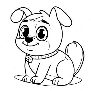 Page A Colorier Aventure Des Chiens Chiots 4381-3533