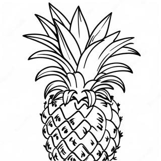 Ananas Pages À Colorier