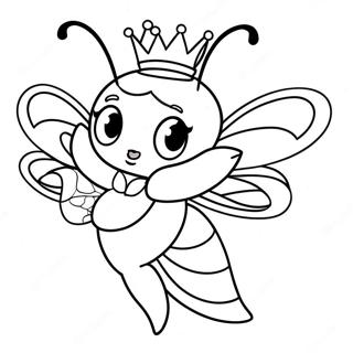 Reine Des Abeilles Lol A Colorier 43932-36539