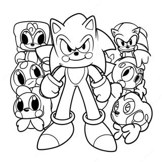 Sonic Prime Nine A Colorier 43942-36551