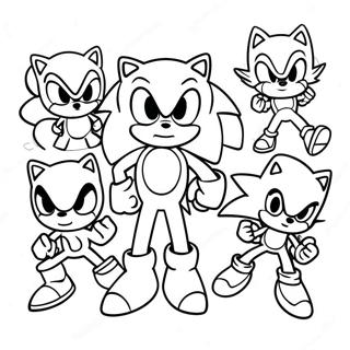 Personnages Sonic Prime Nine A Colorier 43943-36556