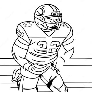 Nick Chubb Pages À Colorier