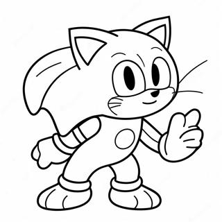 Page A Colorier De Big Le Chat Sonic 43982-36586