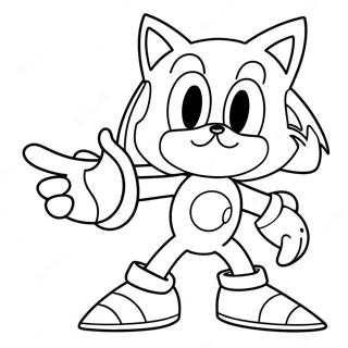 Page A Colorier De Big Le Chat Sonic 43982-36588